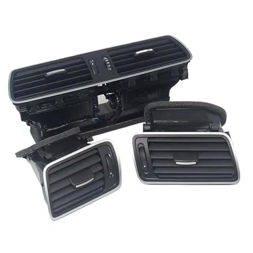 Bouche aération pour Passat B6 B7 et CC grille de climatisation centrale de tableau de bord