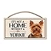 Imagine This Wood Sign for Yorkie Dog Breeds