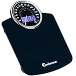 Adamson Hybrid 2-in-1 Analog & Digital Weighing Scale for Body Weight up to 180kg - Thick Tempered Glass - Extra Large Display - Easy to Read Digital Bathroom Scale - New Version