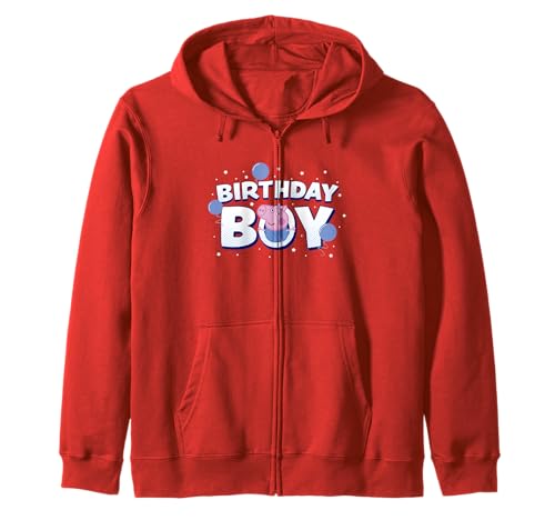 Sweat à capuche zippé Peppa Pig George pour anniversaire de garçon