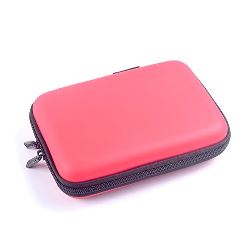 Cocar Sterke draagtas reistas voor Mini DLP Pico projector en accessoires Organizer Multifunctioneel - Rood