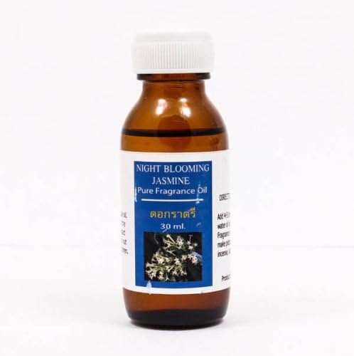 (Night Blooming Jasmine# A0140-74) Pure Scent Fragrance Oil 30ML. (cc.) Aroma Oil Diffuser Burner Essential Oil Spa Relax (Health & Beauty>Natural & Alternative Remedies>Aromatherapy)
