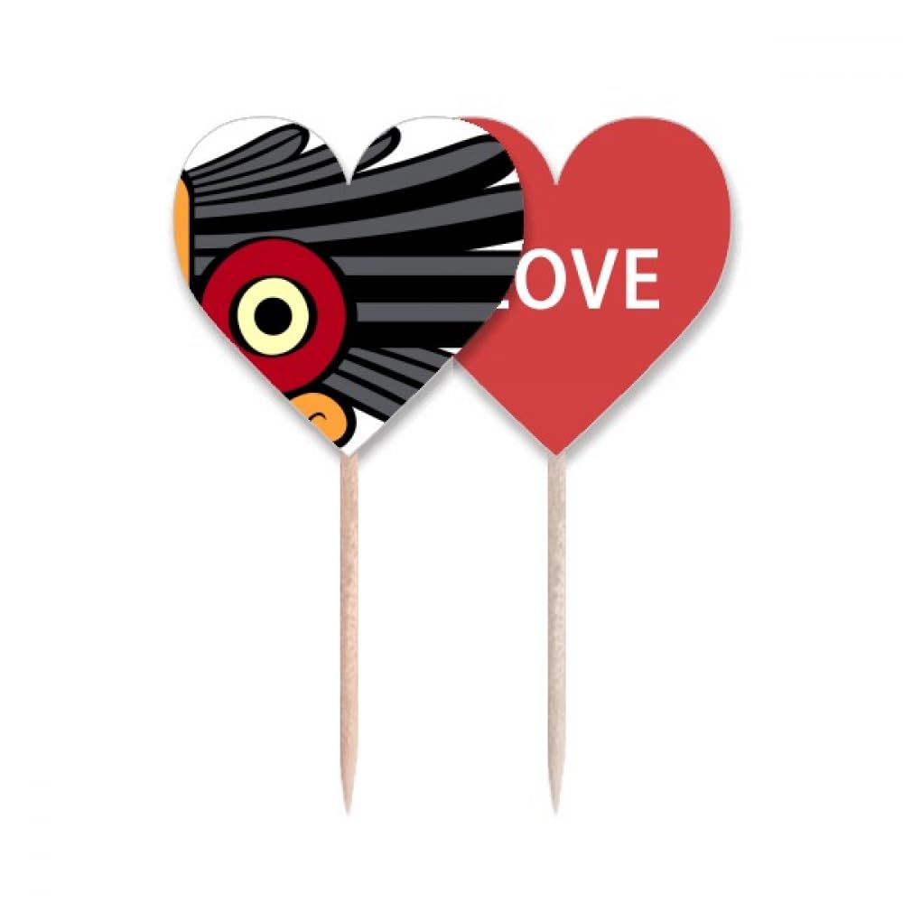 Coiffe Indien Plume Cupcake Pick Élégant pour Sublimer vos Desserts