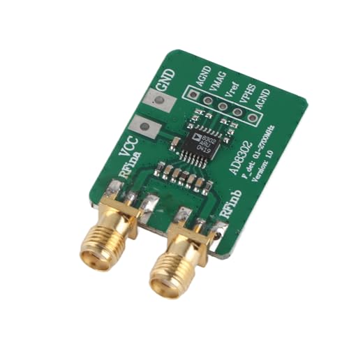 Haofy AD8302 Analysemodul für Phasenerkennung, Logarithmischer Dual-Demodulationsverstärker, 2,7-GHz-Frequenzbereich