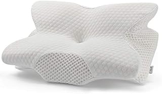 Coisum Back Sleeper Cervical Pillow - Memory Foam Pillow for Neck and Shoulder