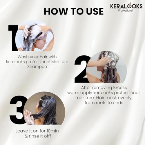 Image of Moisturising Shampoo for Dry Hair 250ml | Daily Use | Moisturizes & Hydrates | Straight & Shiny Hair | Colour Protect | Sulfate & Paraben-Free