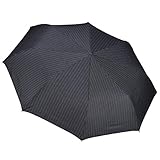 esprit nadelstreifenanzug Breite: 5,5 cm Esprit 50356Regenschirm Herren Schirm Tecmatic Gents automatik Nadelstreifen schwarz