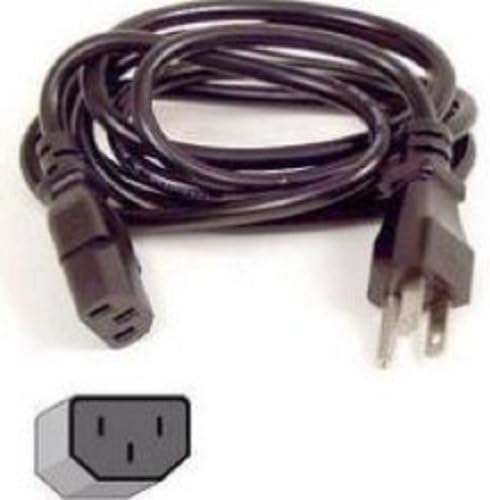 Replacement AC Computer and Arcade Game System Power Cable 110V, 6 Foot