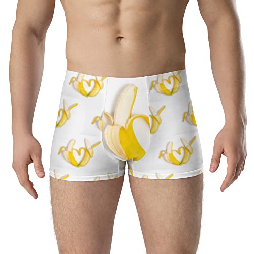 Mens Underwear Sweet Banana Boxer Briefs Sexy Pouch