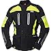 Produktbild IXS Motorradjacke mit Protektoren Motorrad Jacke Pacora-ST Textiljacke schwarz/Neongelb XL, Herren, Tourer, Ganzjährig, Polyamid