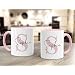 Personalisierte Kaffeetasse Mit Namen – Weiße Keramiktasse, Individuell Bedruckt
