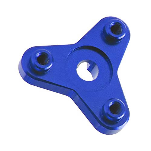 Vgoohobby Aluminum Alloy Slipper Clutch Eliminator Compatible with Traxxas E-Maxx E-Revo Summit T-Maxx 3.3 Revo 3.3 1/10 RC Car Upgrade Parts (Blue)