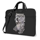 caihuashopping Klasyczna torba na laptopa torba na laptopa etui listonoszka odporna na wstrząsy torba na komputer torba na laptopa idealna do podróży służbowych pokrowiec na tablet (kolor: 2, rozmiar: 14 cali)