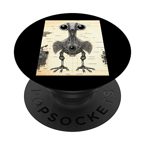Ostrich - Conspiracy Theory - If It Flies, It Spies PopSockets PopGrip Intercambiable