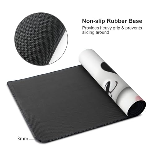 Tapis de souris de jeu étendu et imperméable motif panda - 4