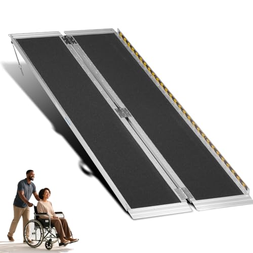 MOTORHOT 6FT Portable Wheelchair Ramp