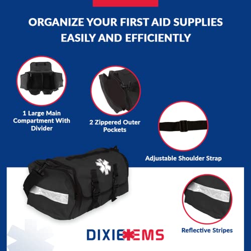 Image of Dixigear First Responder On Call Trauma Bag W /Reflectors - Black