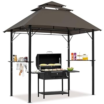 gazebo with built in grill