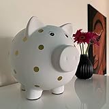 Das wunderschöne Design wird Sie jeden Tag auf´s Neue verzaubern und Sie motivieren, diese Kinder-Spardose regelmäßig zu füttern. Die Spardosen sind so süß, dass sie auch zeitgleich eine perfekte Deko im Kinderzimmer, Babyzimmer im Regal oder auf der Fensterbank sind.