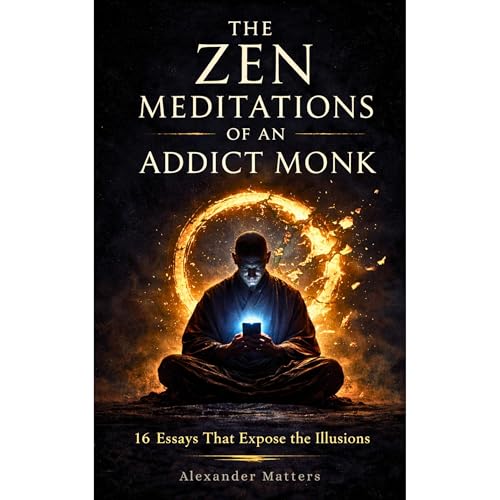 The Zen Meditations of an Addict Monk Audiolibro Por Alexander Matters arte de portada
