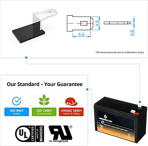 Chrome Battery 12V 7Ah Lead_Acid_Battery #TOP5