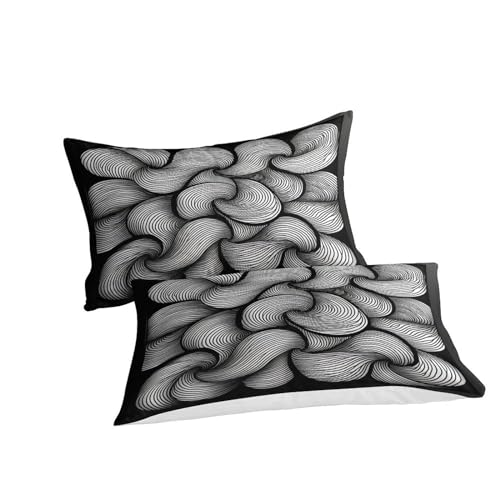 Housses de couettes 3D microfibre de qualité supérieure 200x200cm
