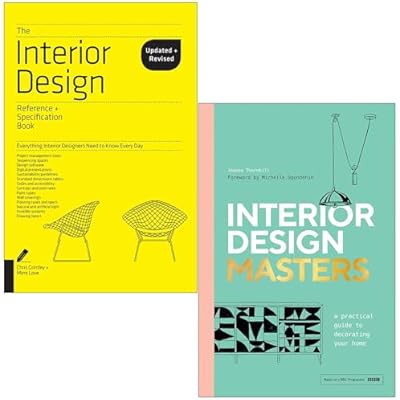 The Interior Design Reference & Specification Book By Chris Grimley, Mimi Love & [Hardcover] Interior Design Masters By Joanna Thornhill 2 Books Collection Set