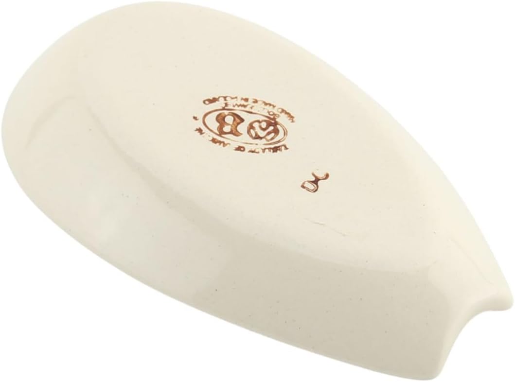 Polish Pottery Market 5 in. Long Handmade by Zaklady Boleslawiec Poland, Cute Spoon Rest for Stovetop, European kitchen décor, Ladle Holder