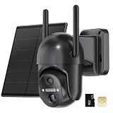 4G LTE Cellular Solar Security Camera Wireless Outdoor, No WiFi Battery Cameras(Verizon, AT&T and T-