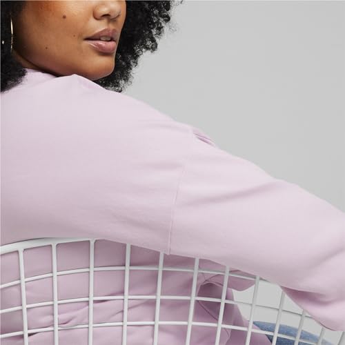 Image of PUMA Cotton Women Crew Neck Sweatshirt
