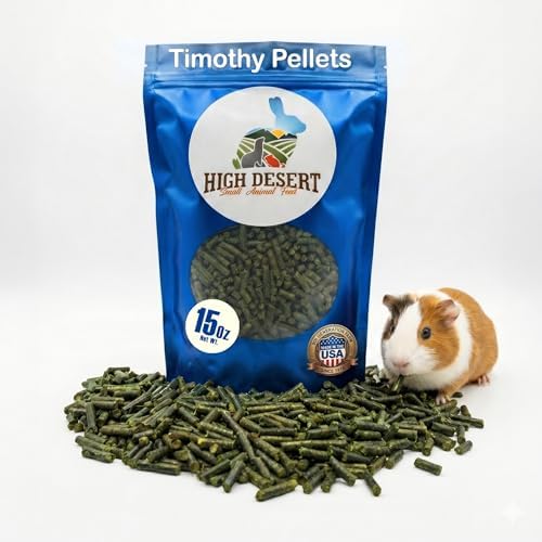 Amazon.com : High Desert Timothy Hay Pellets for Small Pets, Natural ...