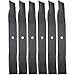 6 OEM Gravely Ariens 03253900 Blades for Max Zoom 2560 2660 ZT 60 HD Apex Mower Decks