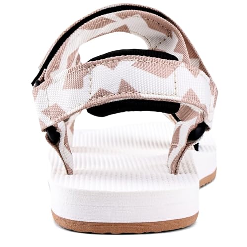 Image of WateLves Womens-Sport-Sandals Hiking Sandals with-Arch-Support Webbing-Outdoor-Beach-Water-Sandals for Travel-Walking-Trekking-Camping