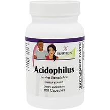 BariatricPal Probiotic Acidophilus - 500 Million CFU 100 Capsules