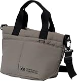 Lee リー melty ポリエステル ショルダー付きトートバッグ 320-1411 グレー