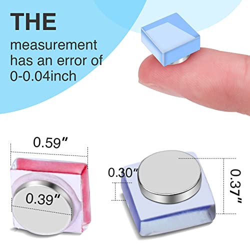 48 Pcs Fridge Magnets Refrigerator Magnets,24 Colors Cute Fridge Magnets Decorative Whiteboard Magnets For Kitchen Office Magnets Locker Colorful Glass Magnets #TOP1