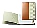 Produktbild DELMON VARONE - Personalisierbare Ordnungsmappe/Pultordner DIN A4 Cambridge Top Grain Leder braun - Premium Dokumentenmappe Registermappe mit 12-teiligem Register (12 Fächer) mit Sichtlöcher