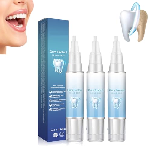 Neslemy Gum Shield Therapy Gel, Neslemy, Neslemy Gum Gel, Neslemy Gum Shield Gel, Gum Shield Therapy Gel, Gum Shield Therapy Gel Pen, Tooth Whitening Pens (3PCS)