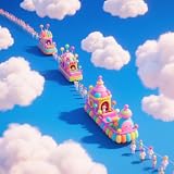 Cotton Cloud Parade