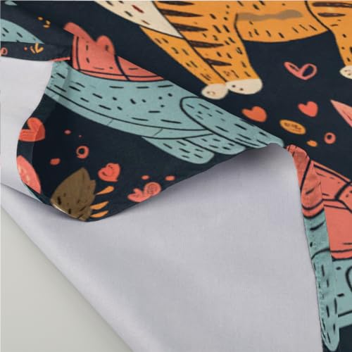 Servilletas de Tela Animals Set x6 50.5x50.5 cm Multicolor miniatura 3