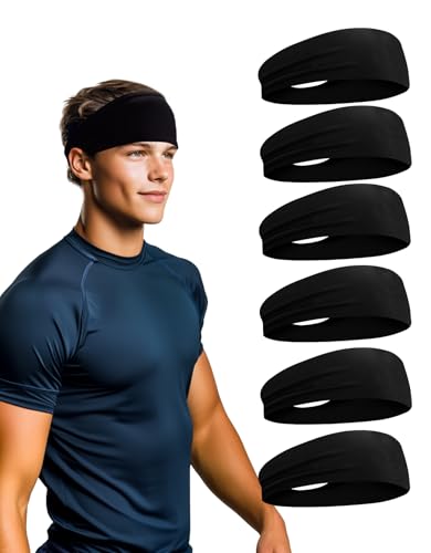 6 Pack Sport Headbands