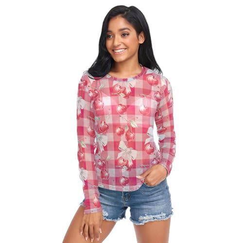 トップス SHEER PLAID VOLUME SLEEVE TOPS SHEER PLAID VOLUME SLEEVE TOPS -BLACK- – OBLIGE
