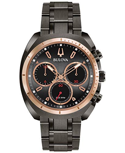 Preisvergleich Produktbild Bulova Herren Chronograph Quarz Uhr mit Edelstahl Armband 98A158