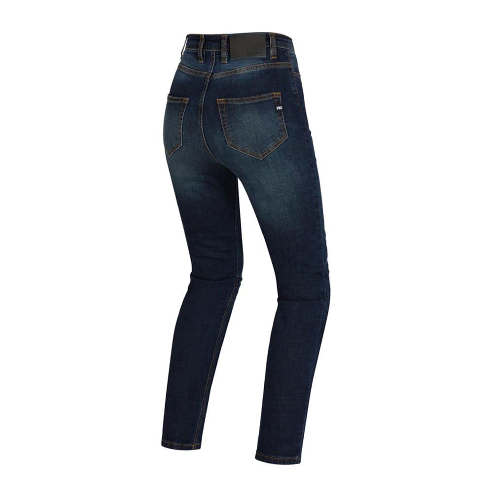 PMJ Sara Jeans moto da donna, blu scuro, 26