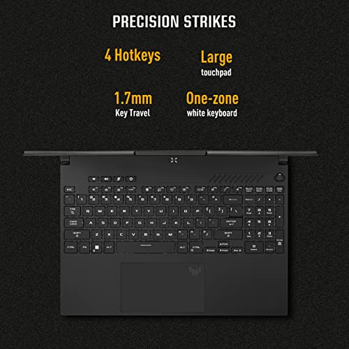 Image of ASUS TUF Gaming A16 Advantage Edition, AMD Ryzen 7 7435HS Gaming Laptop(AMD Radeon RX 7600S-8GB /95W TGP /16GB RAM /512GB SSD /FHD+ /16 inch /144Hz /Backlit KB /90WHr /Windows 11 / /Off Black /2.20 Kg)FA617NSR-RL083W