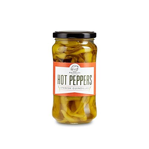 (Brindisa) zbgGuindillahq130O (x4) - Brindisa Hot Guindilla Peppers 130g (Pack of 4) [sAi]