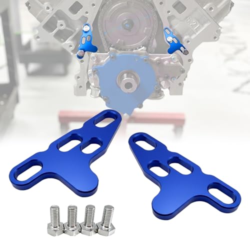 LOUZEZO Oil Pump Housing Aligner Tool, Cam Swap Guiding Tool Kit Billet Aluminum Oil Pump Guide Kits for Gen V LT1 LT4 LT5 L83 L86 L87 Engines (Blue)