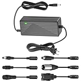 42V 2A Charger with 6 Plugs Universal for simate Hoverboard Charger, gotrax for G2 G3 G4,GXL V2,Rival,XR Replacement for Razor/Jetson/Voyage/gotrax/ninebo 36V 10S Lithium Battery Device