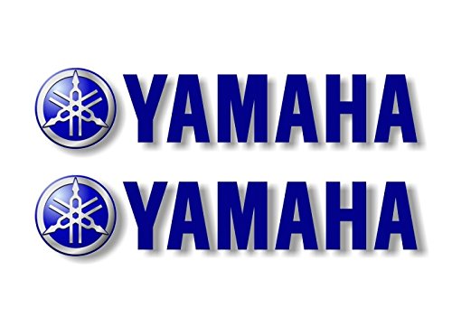 2 Yamaha Graphic Vinyl Decals for Truck Sled Snowmobile Kodiak Grizzly 700 Trailer Stickers ((2) 2