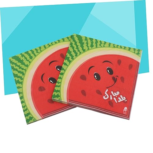 Healvian 20 Pçs Desenhos Animados Guardanapos De Aniversário Guardanapos De Aniversário Festa De Ani